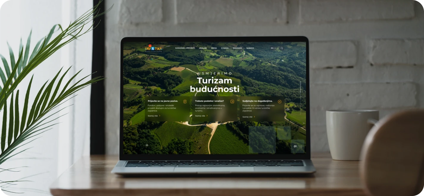 Croatian National Tourist Board – BUSINESS WEBSITE Redesign